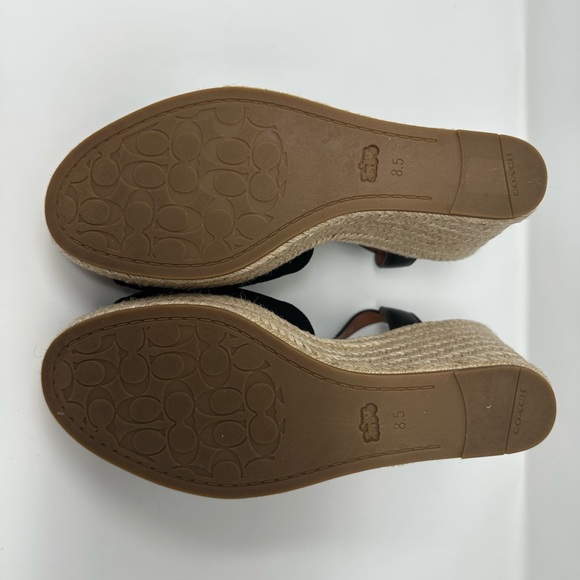 COACH Wedges Size 8.5 - Picture 7 of 8